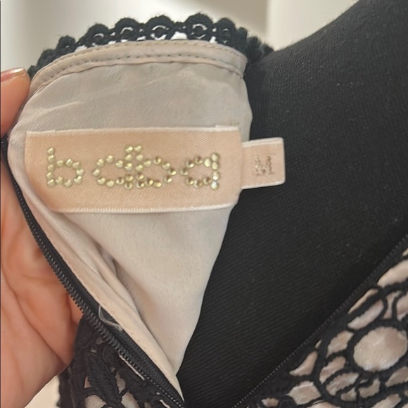 Black Mini Sheath Dress Sleeveless for Night Out with Crew Neck - Picture 9 of 9